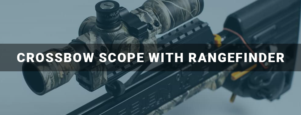 Crossbow Scope With Rangefinder