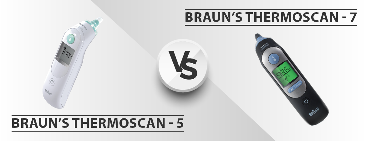 Brauns Thermoscan 5 Vs Brauns Thermoscan 7